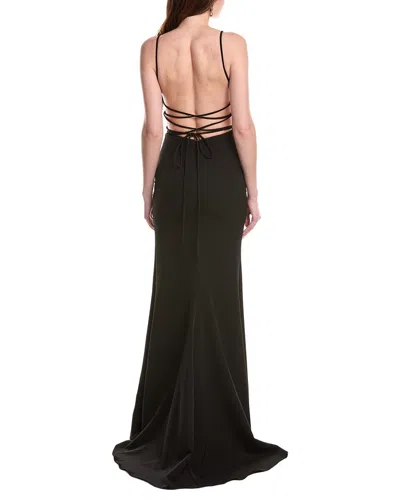 Jovani Solid Gown In Black