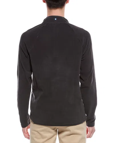 Ben Sherman Microfleece 1/4-zip In Black