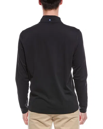 Ben Sherman 1/4-zip Pullover In Black