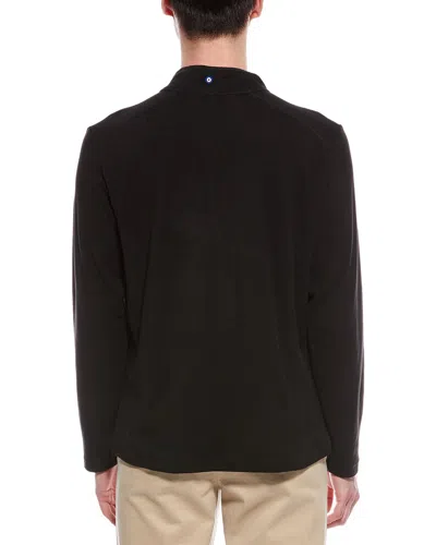 Ben Sherman Microfleece 1/4-zip In Black