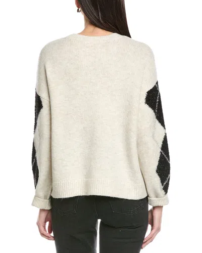 Vince Camuto Argyle Sweater In Multi