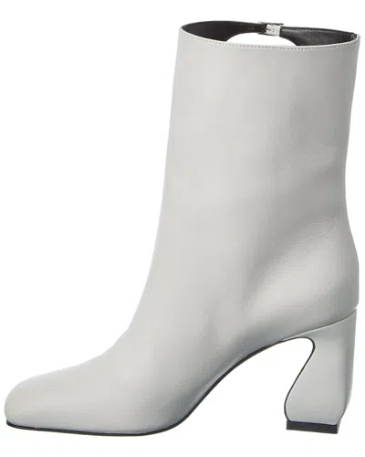 Sergio Rossi Leather Boot In White