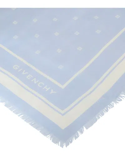 Givenchy 4g Cashmere & Silk-blend Shawl In Pattern