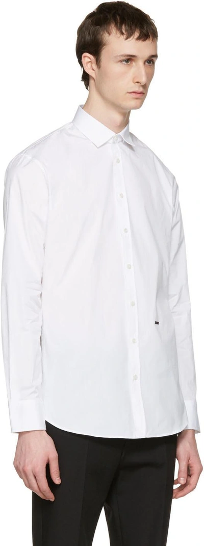 Shop Dsquared2 White M.b. Shirt