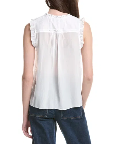 Ramy Brook Perri Split Neck Top In Multi