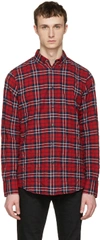 DSQUARED2 Red Check Shirt