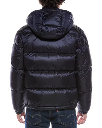 Moncler Down Puffer Jacket In Blue
