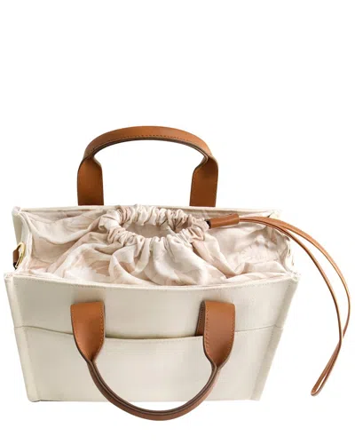 Tommy Bahama Solid Canvas Tote In Brown