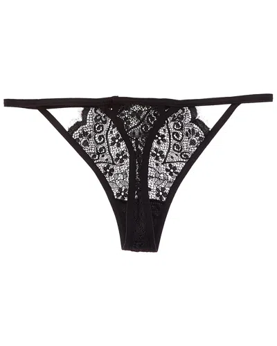 Mucci Verona Thong In Black