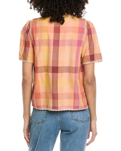Faherty Margate Top In Yellow