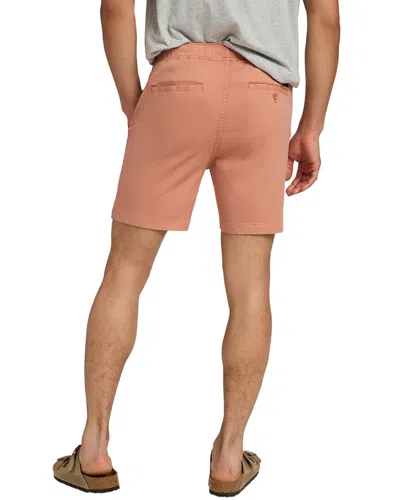 Faherty Linen-blend Essential Drawstring Short In Brown