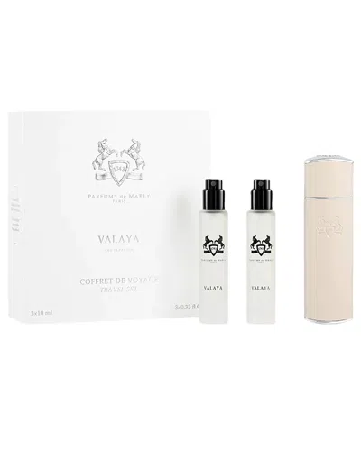 Parfums De Marly Valaya Eau De Parfum Sprays And Case Travel Set In Transparent