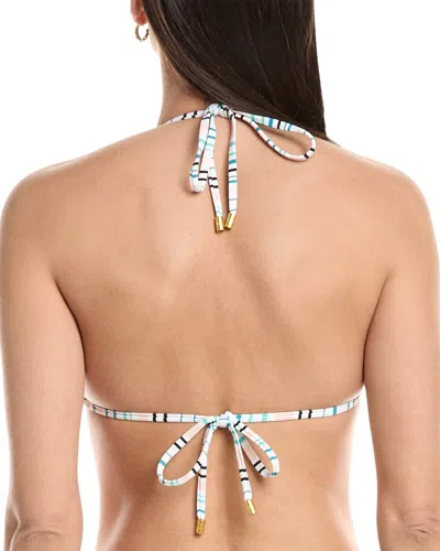 Helen Jon String Bikini Top In Blue