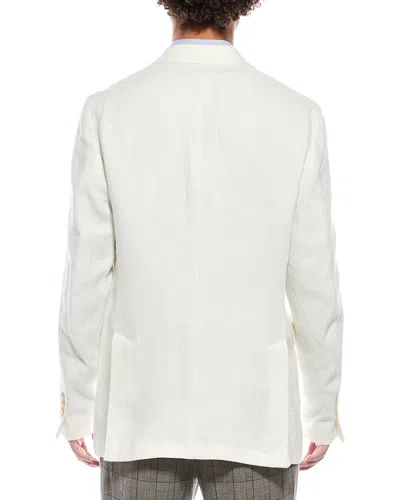 Todd Snyder Italian Linen Madison Jacket In White