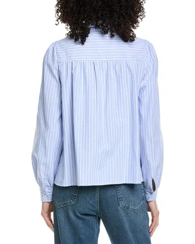 Anna Kay Amy Fleur Shirt In Blue