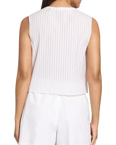 Theory Button Down Shell In White