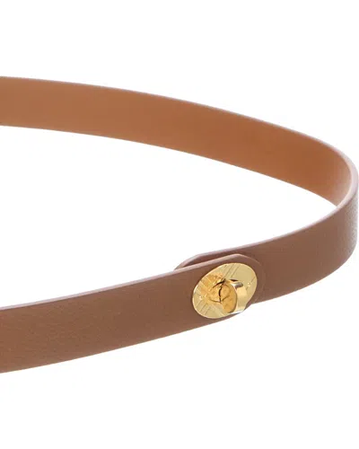 Burberry Cotswoods Leather Belt In Pattern