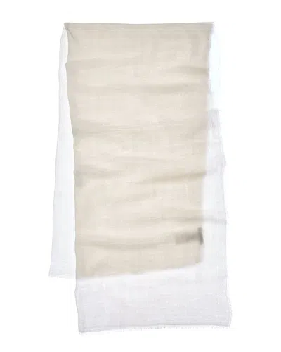 Vince Solid Scarf In White