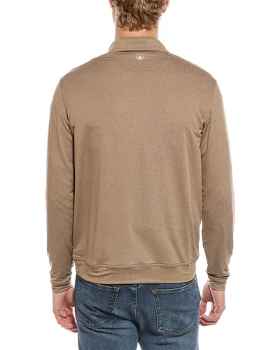 Peter Millar 1/4-zip Pullover In Gray