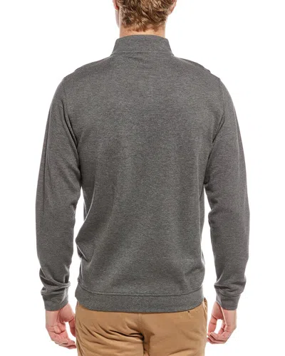 Peter Millar Quarter-zip Pullover In Gold