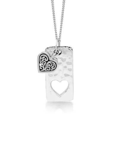 Lois Hill Silver Necklace In Pattern