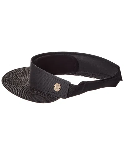 Bruno Magli Straw Visor In Brown