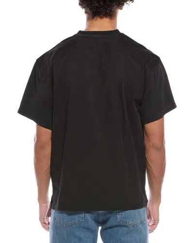Helmut Lang Relaxed Fit Patch Tee In Black