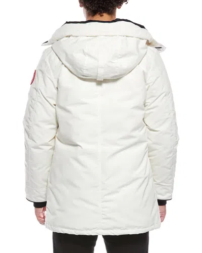 Canada Goose Chateau Down Parka In White