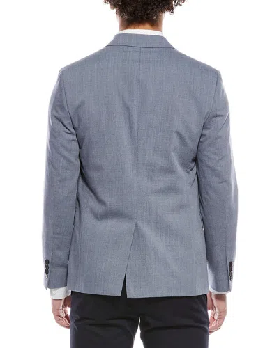 Theory Chambers Soft Tailoring Wool-blend Blazer In Gray