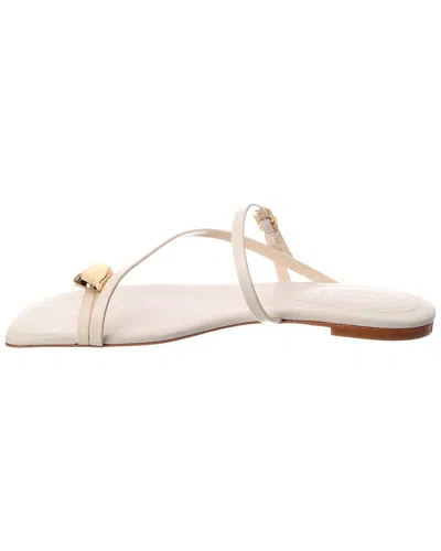 Schutz Elysa Flat In White