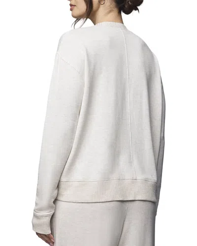 Splendid Supersoft Trim Pullover In Neutral