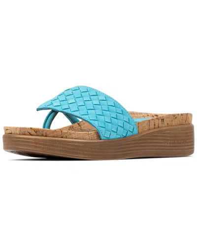 Donald Pliner Fifisp Leather Footbed Sandal In Multi