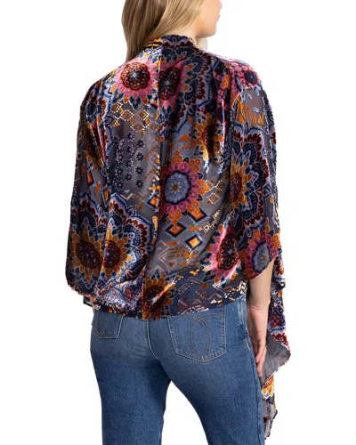 Johnny Was Reginald Silk-blend Jacket In Multi