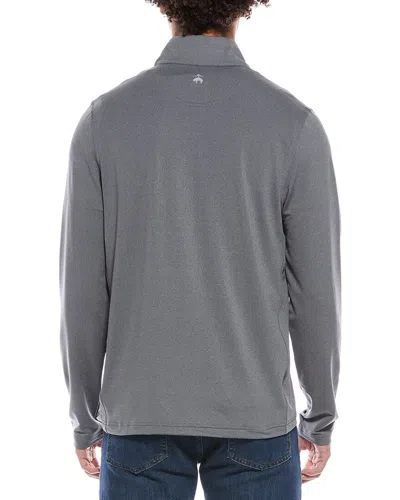 Brooks Brothers Performance Knit 1/2-zip Pullover In Gray