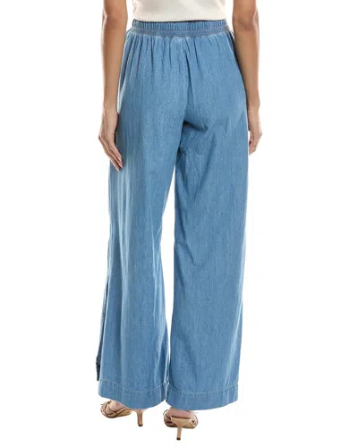 Frame Drawstring Lounge Pant In Blue