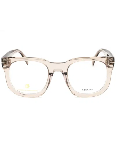 David Beckham Men's Db 7123 50mm Optical Frames In Neutral