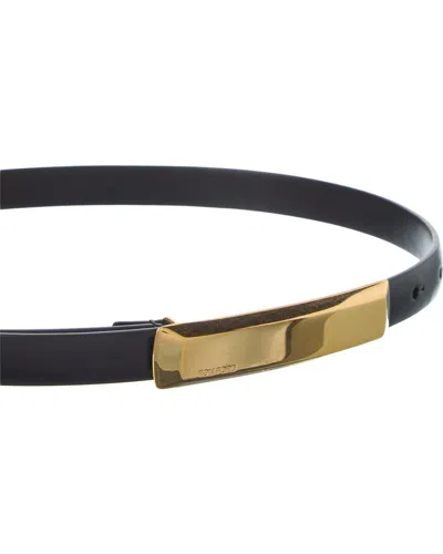 Tom Ford 15mm Leather Belt In Pattern