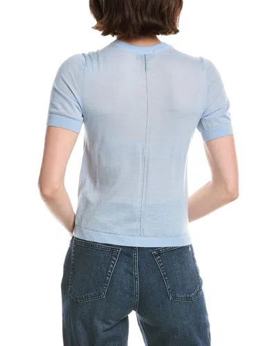 Rag & Bone Adeline Lightweight Cashmere Sweater In Blue