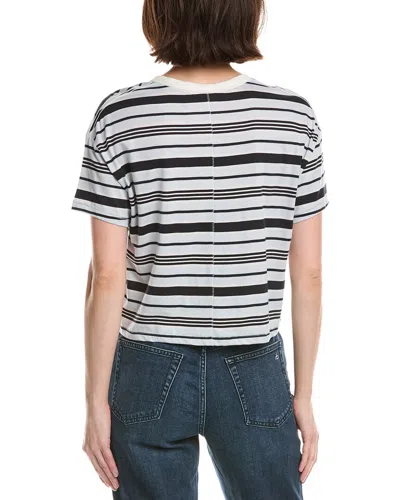 Rag & Bone Mai Boxy Stripe T-shirt In Multi