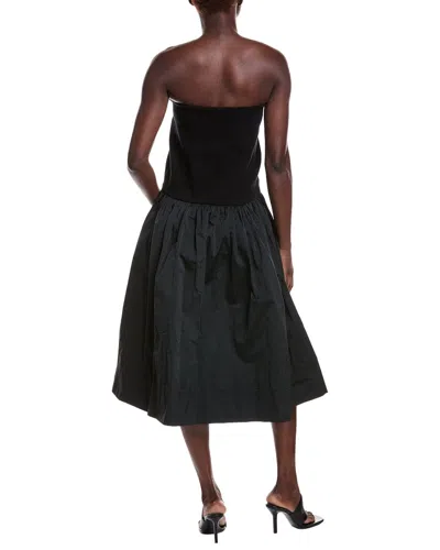 A.l.c . Cami Mixed Media Maxi Skirt In Black