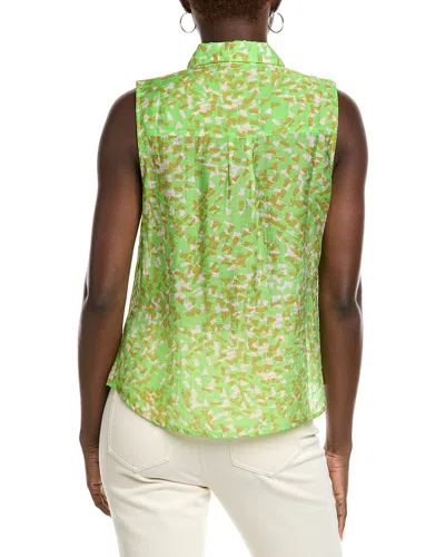 Cabi Shine Top In Green