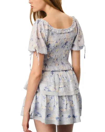 Loveshackfancy Molly Top In Blue