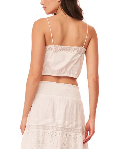 Loveshackfancy Aliaya Top In White