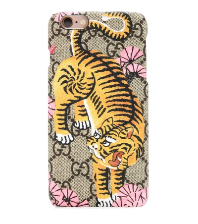 Shop Gucci Printed Iphone 6 Plus Case In Leige Eloey