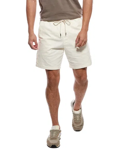 Hudson Jeans Drawstring Shorts In White