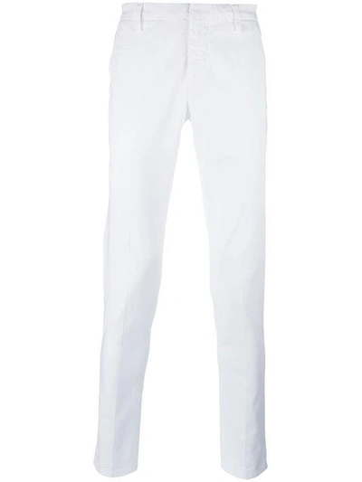 Shop Dondup Gaubert Trousers - White