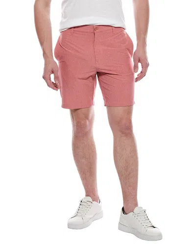 Tailorbyrd Grid Performance Short In Pink