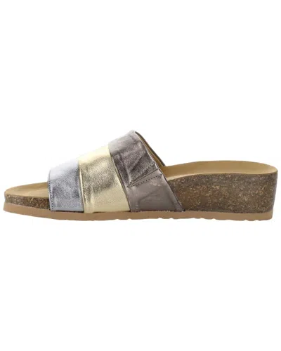 Bos. & Co. Libby Platform Wedge Slide Sandal