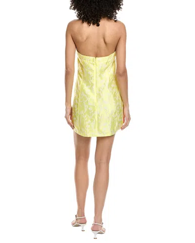 Amanda Uprichard Emalin Mini Dress In Yellow