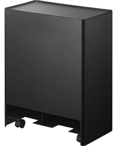 Yamazaki Home Rolling Diaper Stacker In Black